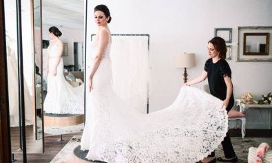 perfect wedding dress fabric