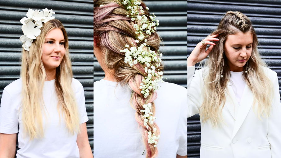 wedding day hairstyle